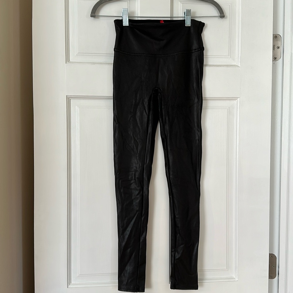 SPANX faux leather leggings